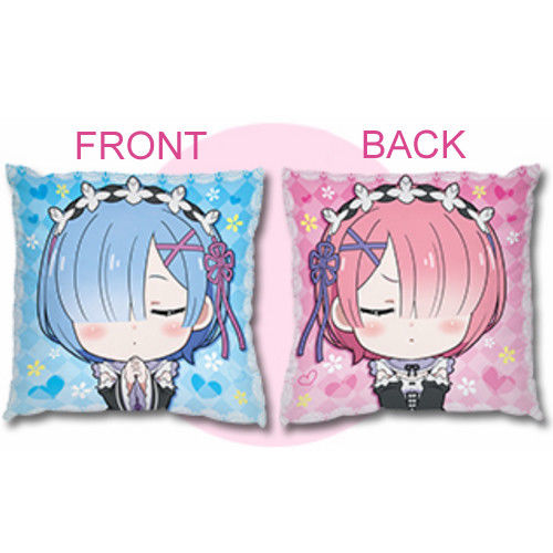 Rem & Ram, Pillow, Ichiban Kuji, Re:Zero Plushie, Banpresto